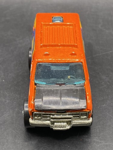 Hot Wheels 1982 Baja Breaker Orange w Blackwall Vintage Collectible Toy Van - Picture 5 of 7
