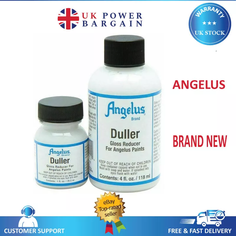 Angelus Paint Acrylic Leather Finish Finisher Satin Semi Gloss
