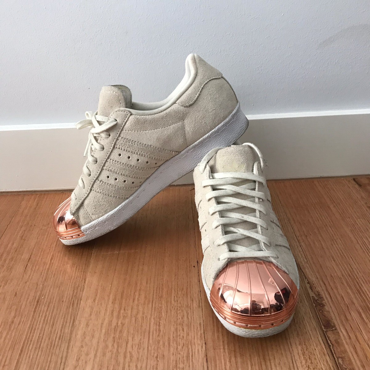 Adidas Tennis Adidas 2025 Rose Gold Adidas Trainers BUTY ADIDAS SUPERSTAR  80S 3D METAL TOE (BB2034