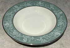 Royal Jackson Chantilly Teal 8” Soup Salad Bowl Deep Plate
