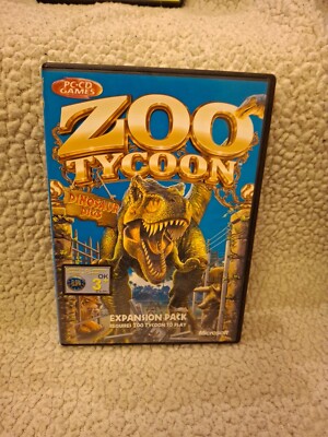 Zoo Tycoon 1 DINOSAUR DIGS PC CD Rom Add-On Erweiterungspack