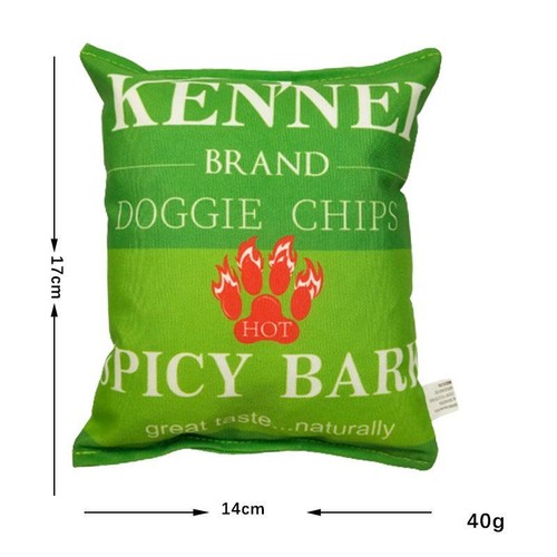 Divertenti Crisps Giocattoli per Cani Interazione Masticazione Molari Peluche Cani Resistenza al Morso Cle - Foto 16 di 27
