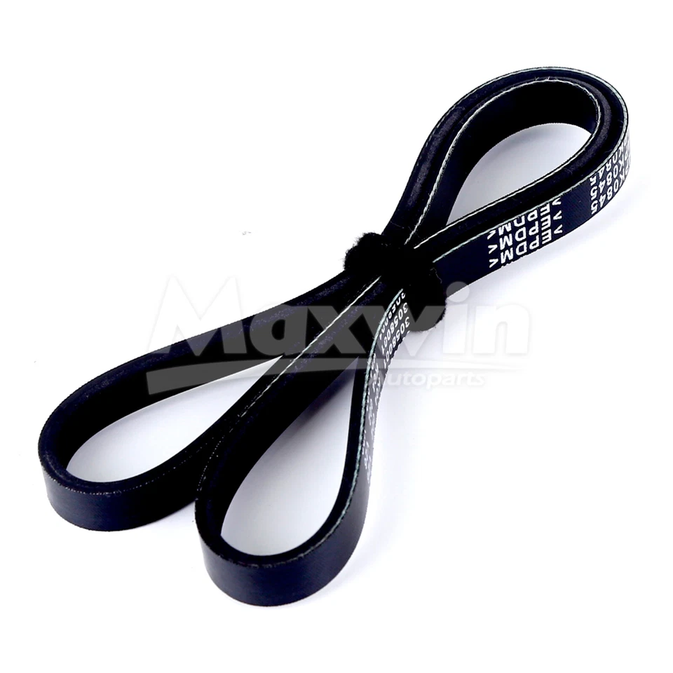Cinturón serpentino EPDM para BMW 525i 530i 760i X5 Honda CR-V Civic Hyundai 4PK845 Foto 3 de 4