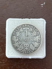 1 Mark Deutsches Reich 1881 Sammlerst&uuml;ck sehr selten guter Zustand