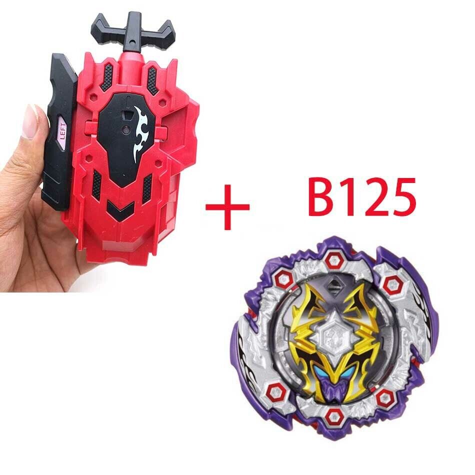 Spinning Top Beyblade BURST B-125 With Launcher Metal Plastic Fusion 4D  (S99)