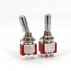Salecom T80-T Series Round Top Locking Lever Anti-mishandling Mini Toggle Switch