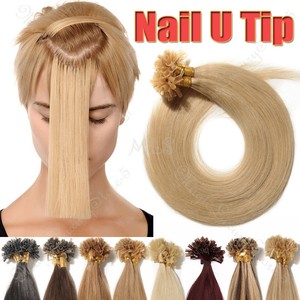 U Tip Hair Extensions Pre Bonded Fusion Glue Real Remy Thick 200s