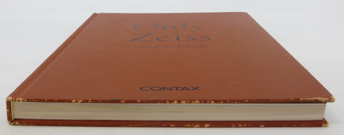 ONLY ZEISS Carl Zeiss T-Lens CONTAX RARE Hardcover Camera