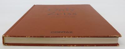 ONLY ZEISS Carl Zeiss T-Lens CONTAX RARE Hardcover Camera