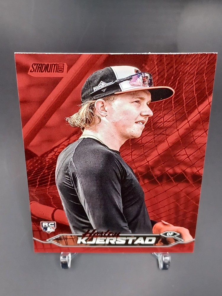 Red Foil 2024 Topps Stadium Club - #80 Heston Kjerstad (RC)
