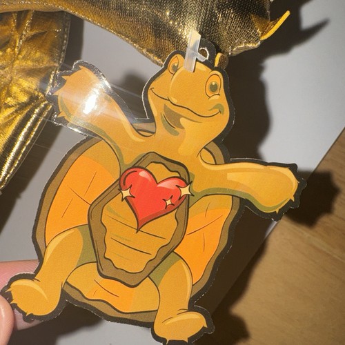 Abominal Toys Gold Hope Turtle 10" Plush Stuffed Animal Limited Edition New tags - Picture 2 of 5