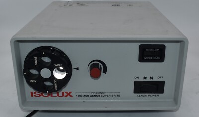 Isolux 1300 XSB Xenon Super Bright Fiber Optic Light Source Illuminator 453 Hrs