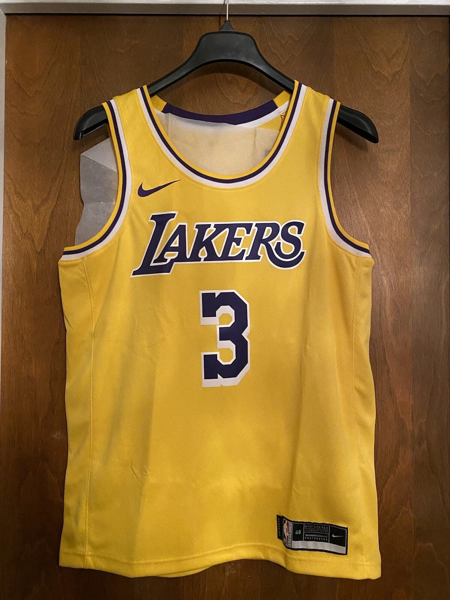 ANTHONY DAVIS LAKERS ICON EDITION 2020 NIKE NBA SWINGMAN JERSEY