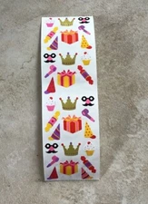 2 x 6" MRS GROSSMAN STICKERS VINTAGE PARTY FAVORS 1997 RETIRED NOS *