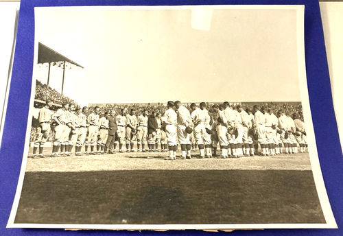1924 New York Giants vs Washington WS Team Photo Type 1 Baseball Photo Original!