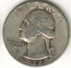 USA - 1946P - Washington ¼ $ - Silver Eagle - no mint mark - #16401RG