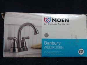 Moen Banbury 4 In Centerset 2 Handle Bathroom Faucet Spot Resist