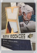 2008-09 SPx Rookies Jerseys Spectrum 13/25 Mike Iggulden #141 2d8