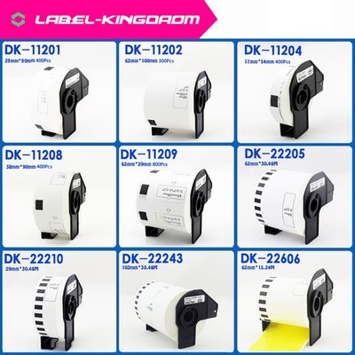 Etiketten für Brother P-Touch QL 1050 1060 500 550 570 650 700 710 720 N BW A NW