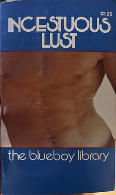 Incestuous Lust, Jack Stone, The Blueboy Library, 1978, PB VG