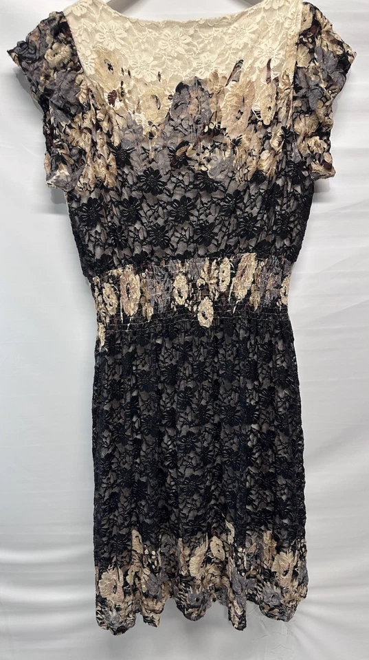 Vestido de renda American Rag A Line tons de joia Bring UR Boors tamanho 1X - Imagem 2 de 4