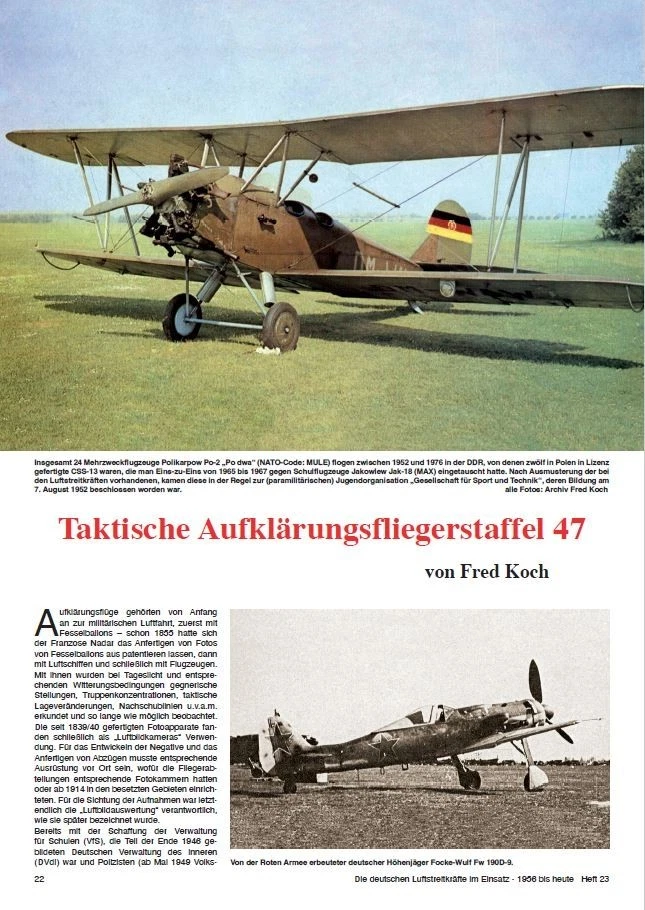 Die Deutschen Luftstreitkräfte im Einsatz 1956-heute Profile 23 - Bild 4 von 4