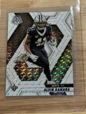 2025 NFL Mosaic Alvin Kamra White / 25