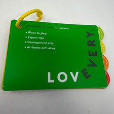 Lovevery The Thinker Play Guide 11-12 Months Educational Parenting Booklet