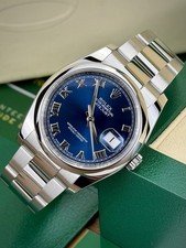 Rolex Datejust 36 | 116200 | 2017 | Full Set |  Blue Roman Dial | Immaculate