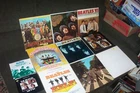 THE BEATLES 9 LP LOT w SGT PEPPER, ABBEY ROAD, MAGICAL MYSTERY TOUR, RUBBER SOUL