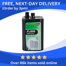 ULTRA MAX Z4R25 , PJ996 6V Lantern Battery