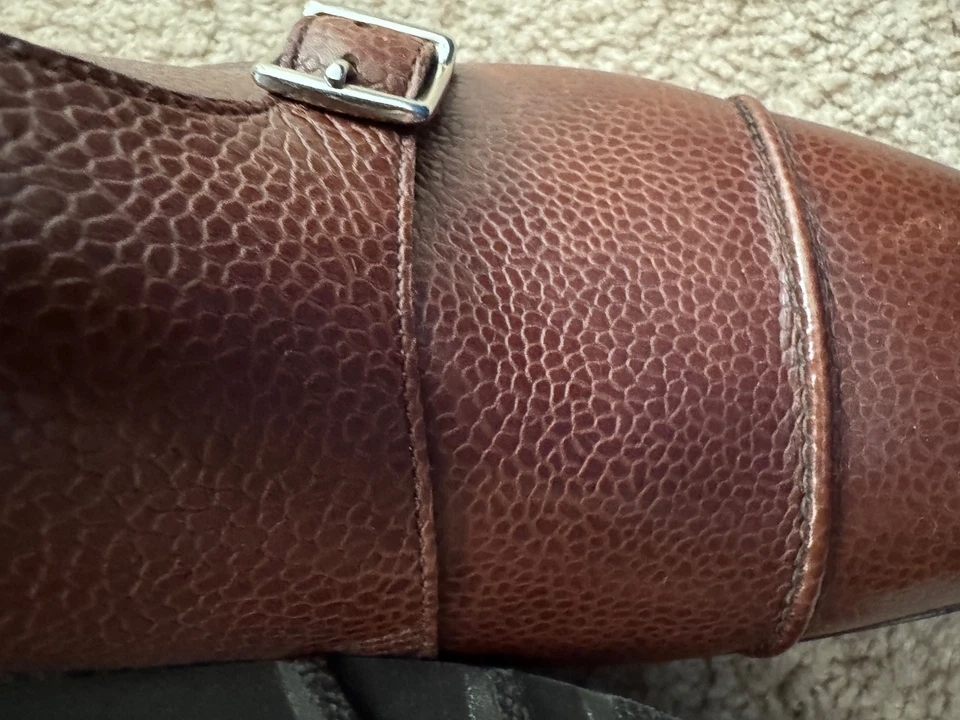 Nuevas botas John Lobb Willian II, becerro de campo marrón con suela más pesada - 10 UK/11US Foto 4 de 4