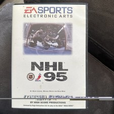 Thumbnail of ebay&reg; auction 127744908128 | NHL 95 - Sega Mega Drive - Boxed no manual 