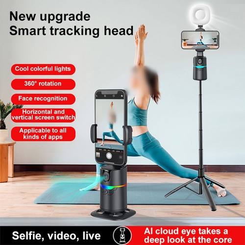 Support Smartphone avec Reconnaissance Gestuelle et Suivi Auto Visage 360 Degr�� - Photo 7 sur 24