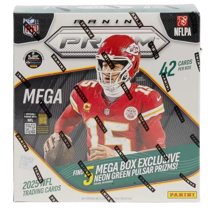 2025 Panini Prizm Football Mega Box