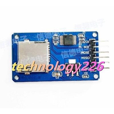 5PCS NEW Micro SD card module/mini TF card read/write /SPI interface #TT