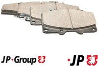 JP Group 1163607310 Bremsbelagsatz FüR Scheibenbremse Bremsbelagsatz