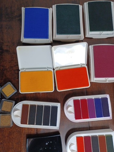Stampin Up! Lotto Set Collezione Tamponi Stampin Classici e Pad Kaleidacolor - Foto 11 di 17