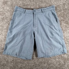 O'Neill Chino Shorts Mens 32 Blue Flat Front Mid Rise Outdoor Versatile Wear