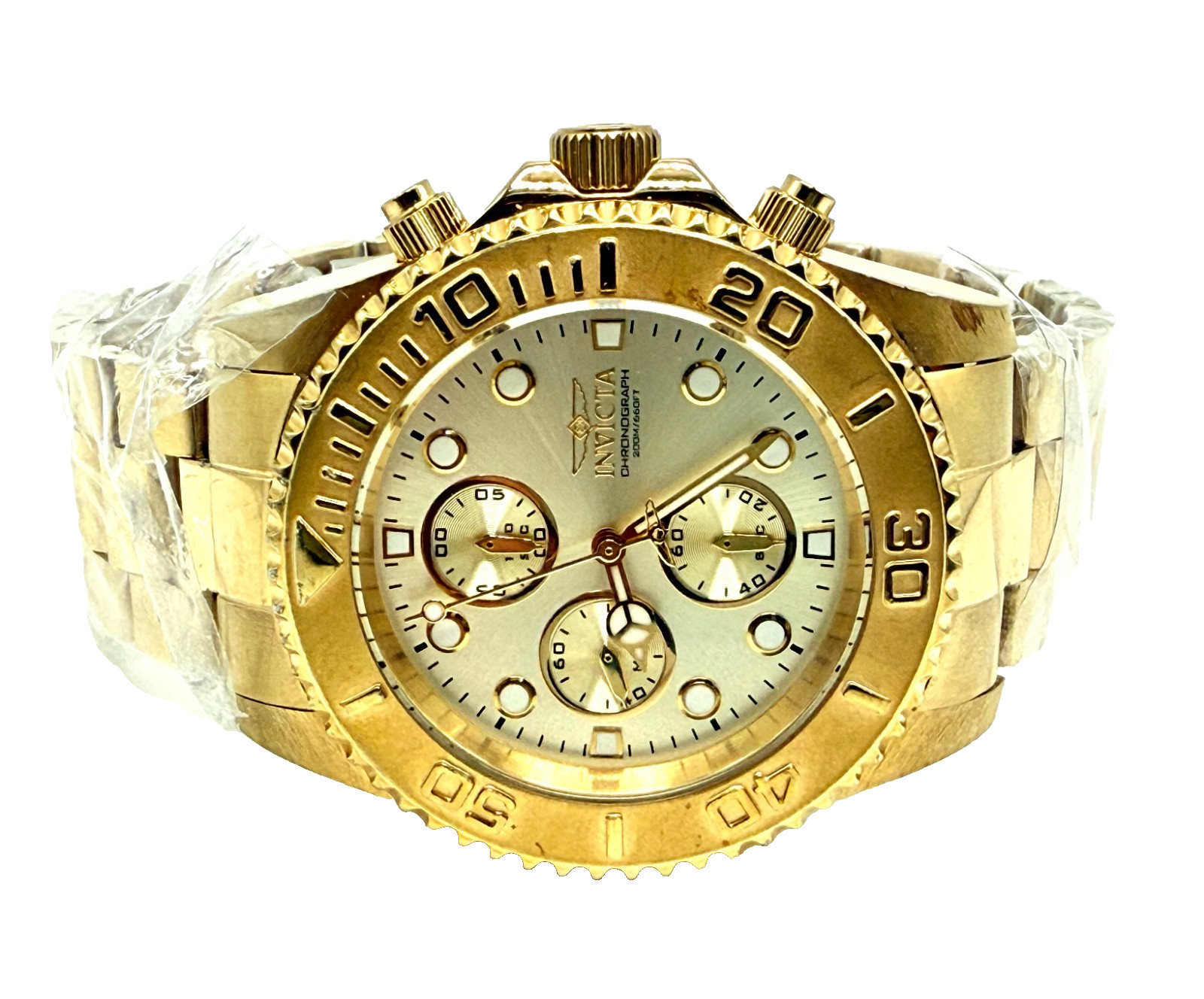 INVICTA PRE OWNED WATCH PRO DIVER 1774 43.5mm VD55B QUARTZ N