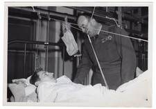 1953 General George Armstrong Surgeon General Army Hospital Tokyo Press Photo