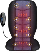 Massage Chair Pad,Back Massager with Heat,Massage Seat Cushion with 10 Vibration