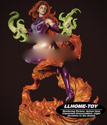 1/6 37cm Starfire 3D Print Model Kit Unpainted Unassembled GK statue Figure