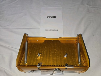 #ad Vevor Drywall Flat Box Finishing Mud Box 10#x27;#x27; Wall Compound Putty 2 Bonus Blades $64.00