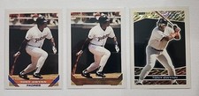 1993 Topps - TONY GWYNN TRIO - Base, Gold And BLACK GOLD INSERT