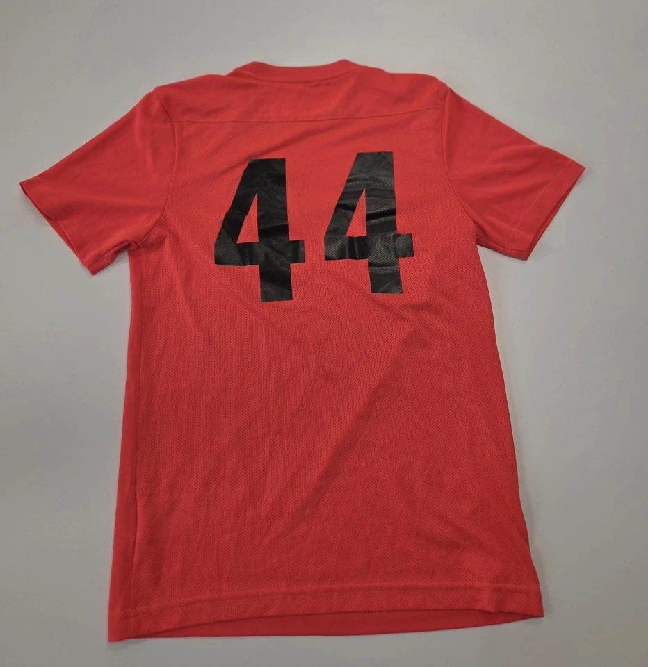 Lot of 2 Nike Dri-Fit SAM Soccer Jerseys Small Leidos Sponsor Youth S #44 #19... - Image 3 of 4