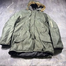 Golden Fleece by Spiewak N-3B Snorkel Parka Olive Green Size 46 USA