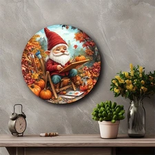 Vintage Gobl"8x8 Round Aluminum Sign - Home & Garden Decor