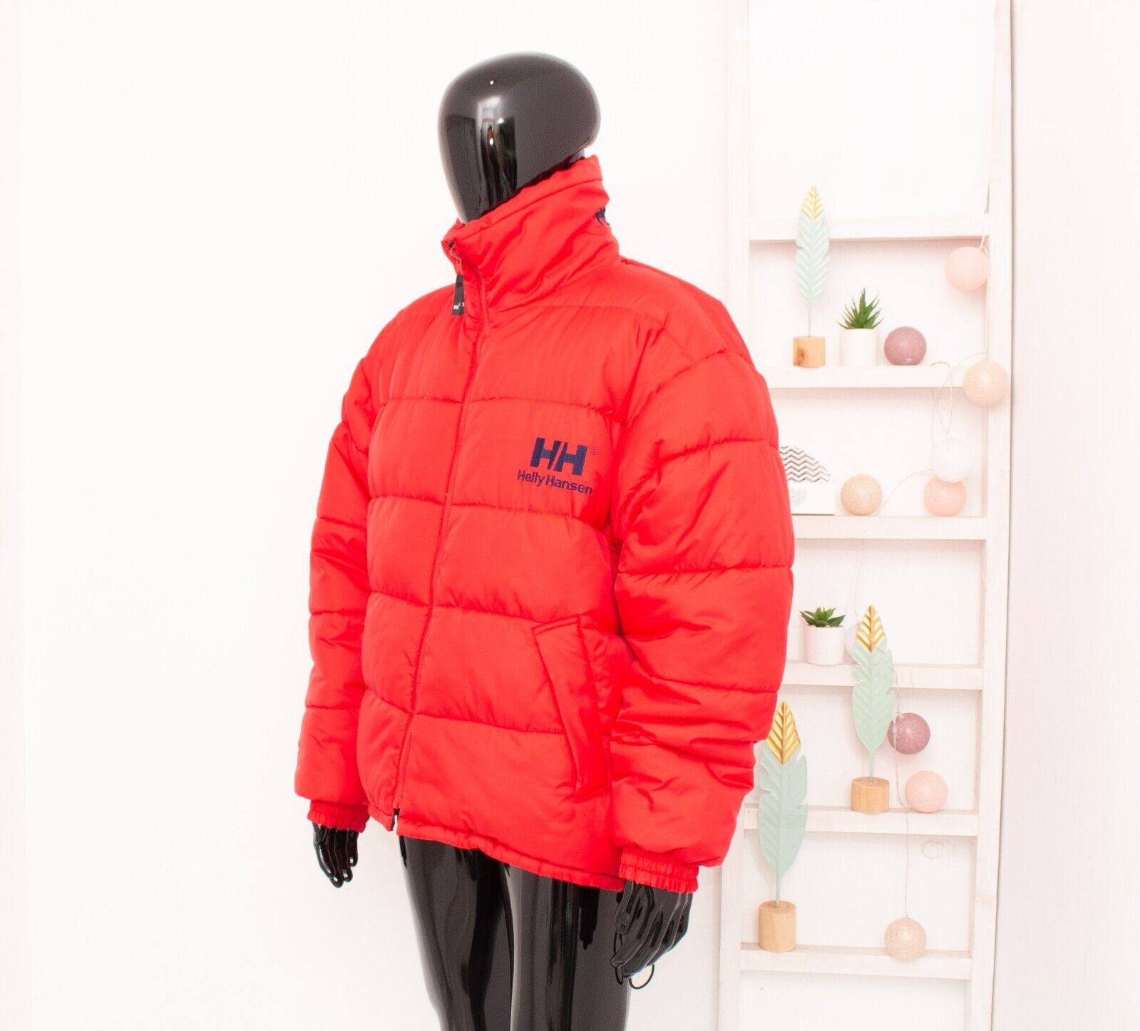 Helly Hansen Reversible Down Red/Black Jacket  Pu… - image 9