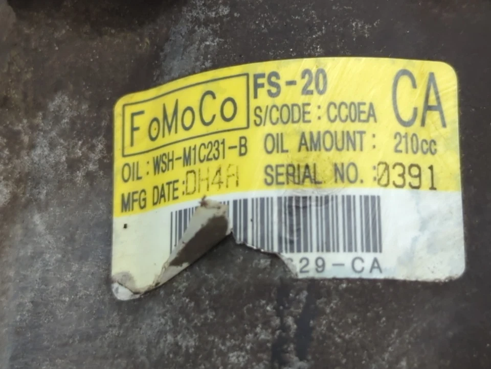 Compresor de aire acondicionado Mercury Mountaineer 2006-2010 OEM M4I5I Foto 3 de 4